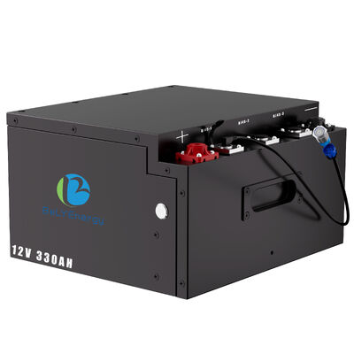 Akumulator pod siedzenie kampera 12V330Ah LiFePo4 Maksymalny prąd ładowania 250A Energia 4224Wh Zaprojektowany do zasilania awaryjnego i pojazdów elektrycznych