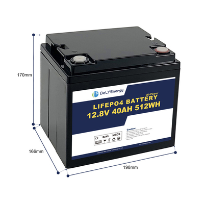 kupować Bely Energy 12V 40AH LiFePo4 Bateria lekka dla UPS / EV / jachtu online manufacture