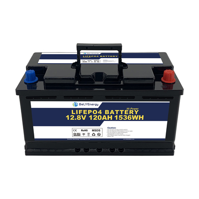 kupować 5000 cyklów Lifepo4 Bateria 12v 120ah Głęboki cykl online manufacture
