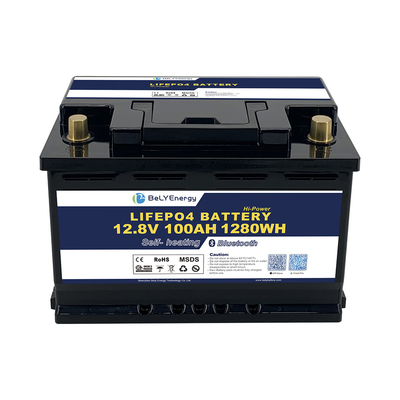 kupować Elektryczny wózek golfowy Lithtech Lifepo4 Bateria litowa 12 V 100 Ah Akumulator online manufacture