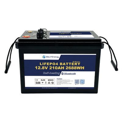 kupować IP65 12V 210AH Bateria z interfejsem CAN/RS485 dla systemu energii słonecznej online manufacture