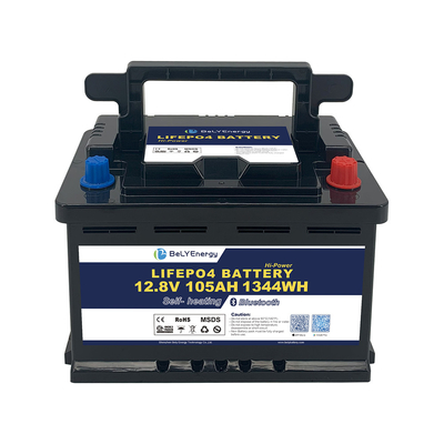 kupować Karawan Litowy 12V 105AH Zbiór słoneczny z BT i ogrzewaniem wewnętrznym przez BELY online manufacture