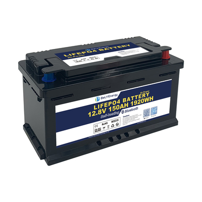 kupować 12V 150AH LiFePO4 bateria litowa z BT i samoogrzewanie do przechowywania energii online manufacture