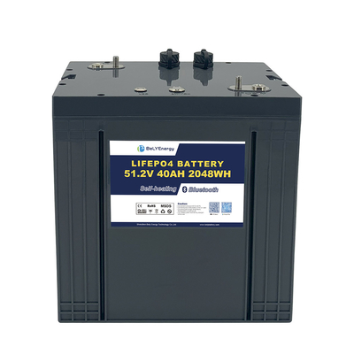 kupować LiFePO4 bateria do koszyka golfowego 48V 40AH z samoogrzewaniem i klasą ochrony IP65 online manufacture