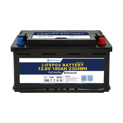 kupować Wbudowany BMS Bely Energy 12V180AH IP65 Wodoodporny Do użytku domowego 48v Elektryczny samochód Magazyn energii słonecznej online manufacture