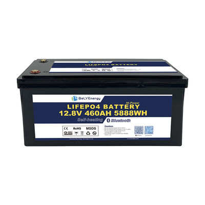kupować Wysokiej pojemności ładowalna bateria litowa LFP-12V460AHBLH z 5000 cyklami i prądem rozładowującym 200A online manufacture