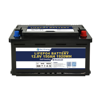 kupować 12V150Ah Deep Cycle Lithium Battery Prismatic LiFePO4 Cell Type Long-Lasting Performance For RV online manufacture