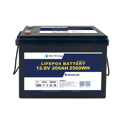 kupować 12V200AH Deep Cycle Lithium Battery Advanced Technology ≤10mΩ Impedance 0-60C Charge Temperature Range online manufacture