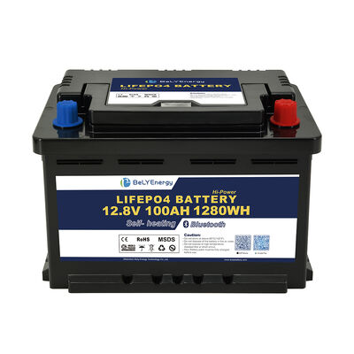 kupować 12V100AH Lithium Iron Phosphate Battery LiFePo4 Chemistry Long Cycle Life Deep Discharge Capable Power Source For Industrial Applications online manufacture