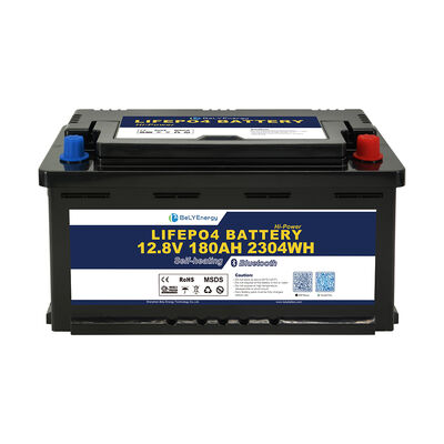 kupować 12V LiFePo4 Rechargeable Battery 180AH Capacity Battery Ideal For Solar Energy Storage And Electric Vehicle Applications online manufacture