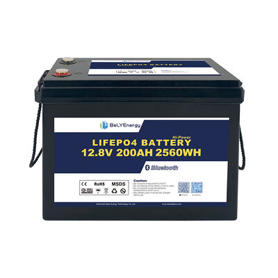 kupować Maksymalny prąd rozładowy 200A 12V200AH LiFePo4 Bateria Długotrwały bezpieczny zestaw baterii przeznaczony do zasilania morskiego i RV online manufacture