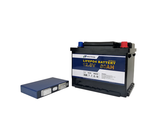 kupować Akumulator LiFePo4 12 V 80 A do systemu zasilania energią słoneczną online manufacture