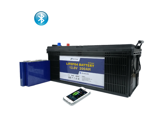kupować 12V 200Ah litowo-żelazowo-fosforanowy akumulator RV litowe baterie do wózków golfowych online manufacture