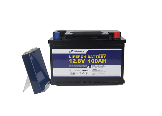 kupować Marine Led Light Bateria litowa Wyświetlacz LED Lifepo4 12V 100Ah online manufacture