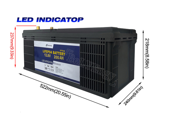 kupować Wózek golfowy 12V 200Ah Bateria litowa LED Elektryczny wózek golfowy Bateria litowa online manufacture