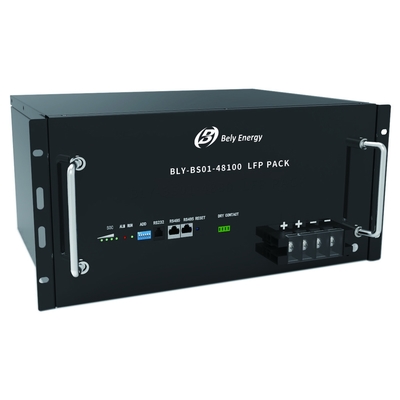 kupować Komunikacja CAN RS485 LiFePO4 Telecom Battery Bank 48V 100Ah z wyświetlaczem LCD online manufacture