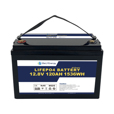 Akumulator Lifepo 12v 120ah 1536 Wh Światła Dla Camper RV Motorhome