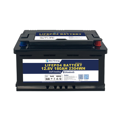 ABS Case 180Ah RV Lithium Battery IP65 Ochrona obudowy 10V Pod ochroną napięcia