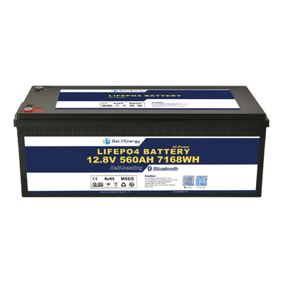 12V 560AH Bateria litowa z prądem 300A BMS LiFePO4 z BT i samoogrzewaniem