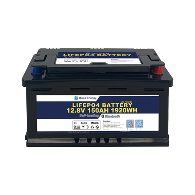 Akumulator RV do magazynowania energii z BT i samogrzewającą się baterią litową LiFePO4 12V 150AH