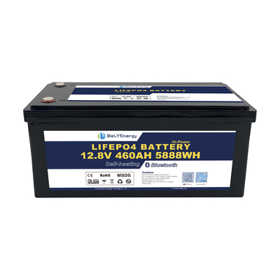 LiFePO4 Bateria litowa 12V 460AH z prądem 200A BMS z BT i samoogrzewaniem