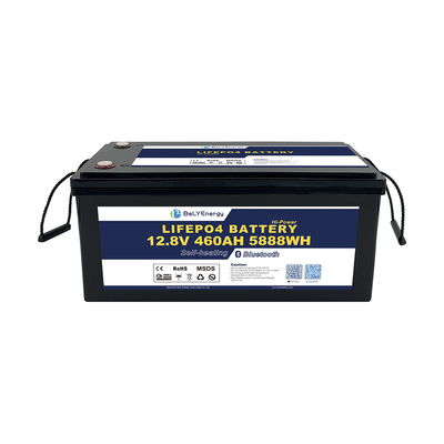 Pojemność 12V 460AH LiFePO4 Litium Battery z prądem 200A BMS z BT i samoogrzewaniem