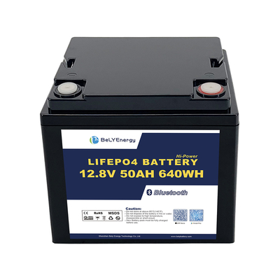 12V 50AH LiFePo4 Bateria z inteligentnym BMS do uruchamiania i przechowywania energii na łodziach