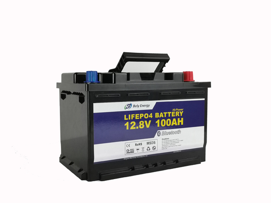 Elementy grzejne Niskotemperaturowa bateria litowa Bluetooth 12V 100AH ​​do ponownego ładowania