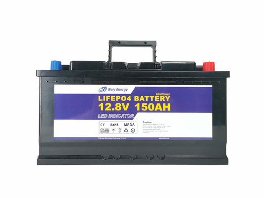 Akumulator LED 12V 150Ah LiFePo4 Domowy system magazynowania energii słonecznej