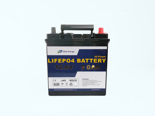 MSDS 12V 50Ah Wózki golfowe Magazynowanie energii Bateria litowa z lampą LED